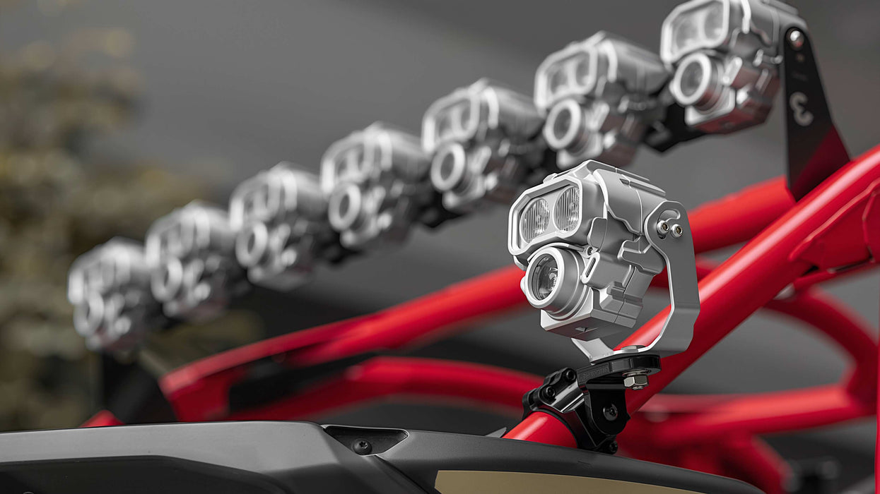 Tequsion Monster 1 LED Light Bar 7 Pods Light White DRL