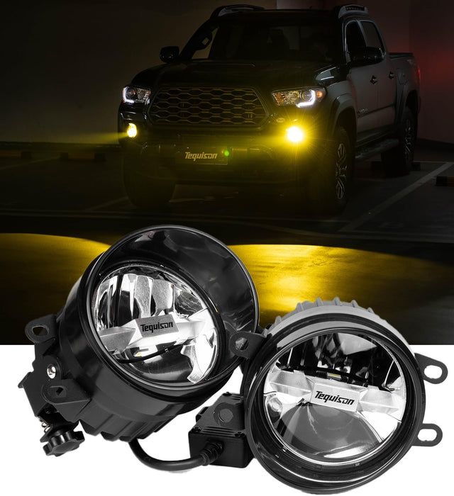 Tequison 60W Fog Lights - OEM Plug & Play Kit 2-Pack