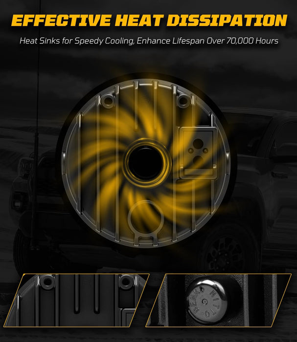 Tequison 60W Fog Lights - OEM Plug & Play Kit 2-Pack