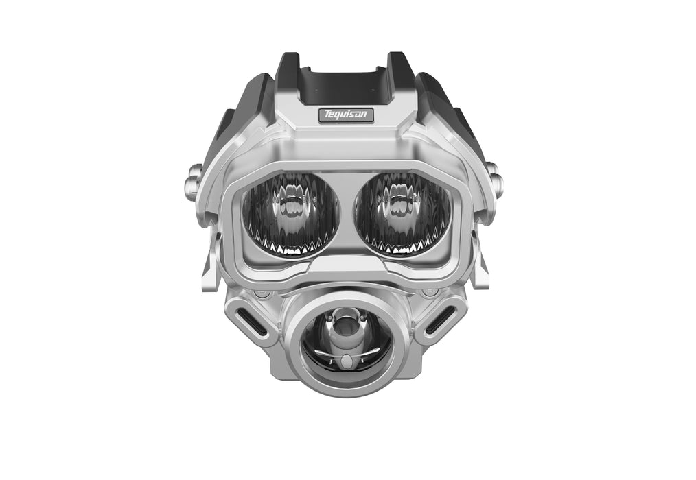 Tequsion Series Monster 1 General 4 Inch Pod Light New Universal IP68 Waterproof 73W Per Light White & Yellow LED Spotlight